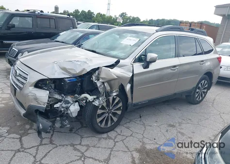 2015 Subaru Outback 2.5I Limited z USA, uszkodzony, nr VIN 4S4BSBNC1F3336857